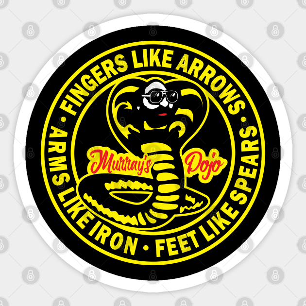 Murray's Dojo Sticker by Gimmickbydesign